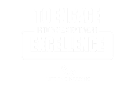 To engage is to take a step toward excellence.